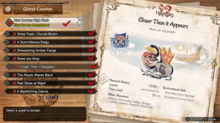 MH Rise Sunbreak - HR 6 Anjanath Quest