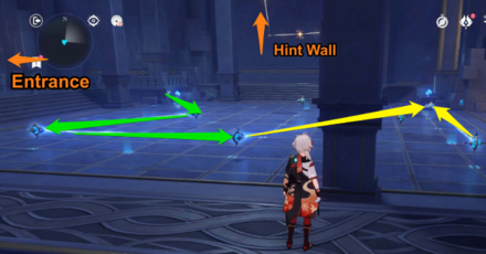 Genshin -The Ancient Azure Stars Door 1 - Puzzle 2