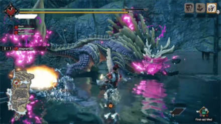 MH Rise Sunbreak - Magnamalo Reddish-Purple Hellfire Mode