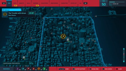 Spider-Man Remastered - The Trouble with Arson Map