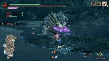 MH Rise Sunbreak - Magnamalo Diving Tackle