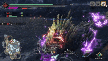 MH Rise Sunbreak - Magnamalo Slam and Sweep Combo