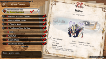 MH Rise Sunbreak - HR 3 Magnamalo Quest