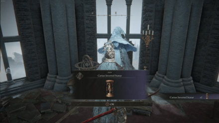 Getting Carian Inverted Statue