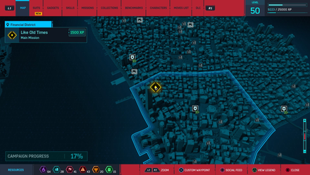 Spider-Man Remastered - Like Old Times Map