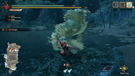 MH Rise Sunbreak - Zinogre Shoulder Tackle