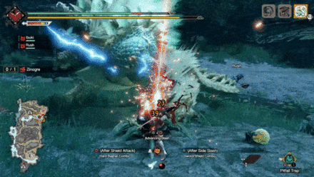 MH Rise Sunbreak - Zinogre Thunderous Paw Slam