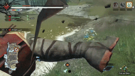 MH Rise Sunbreak - Zinogre Charged Back Flop