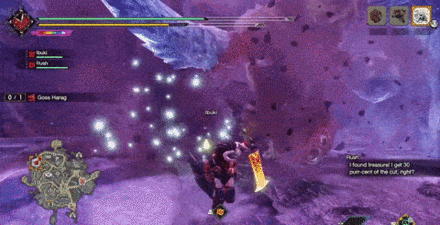 MH Rise Sunbreak - Goss Harag Up and Around Slash Combo