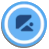 Blue Emblem Icon