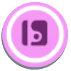 Pink Emblem Icon
