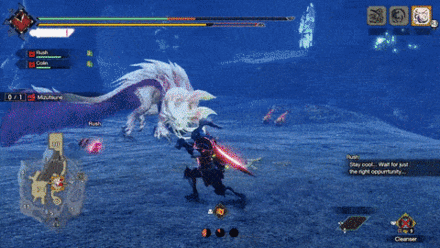 MH Rise Sunbreak - Mizutsune Lunging Water Breath Combo