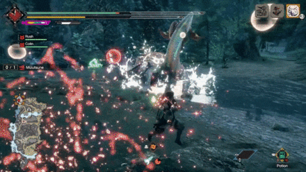 MH Rise Sunbreak - Mizutsune Drilling Bubble Scatter