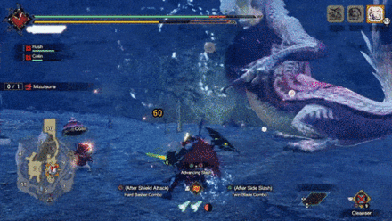 MH Rise Sunbreak - Mizutsune Up and Around Combo