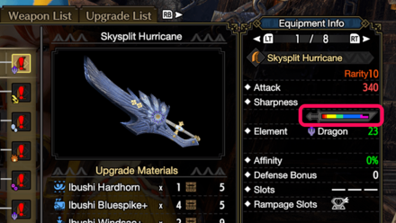 MH Rise Sunbreak - Grinder (S) Ibushi Weapons