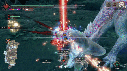 MH Rise Sunbreak - Mizutsune Diving Foreleg Slam