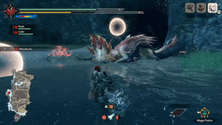 MH Rise Sunbreak - Mizutsune Sliding Body Slam