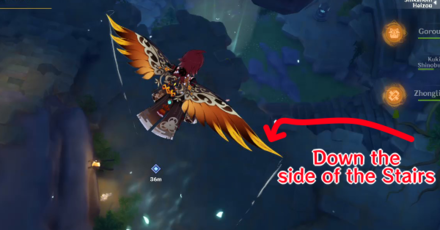 Genshin - Thus Was the Work Done in Vain - find the secret chamber