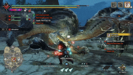 MH Rise Sunbreak - Almudron Jab and Lunge Combo