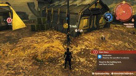 XC3 - talking to named NPCs