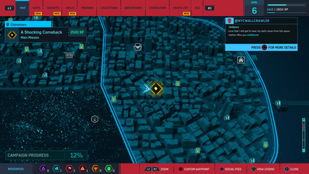 Shocking comeback map view