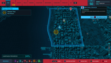 Spider-Man Remastered - Season Two Map