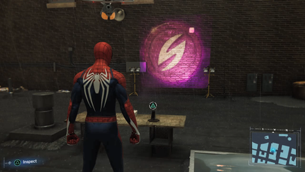 Spider-Man Remastered - Interact with the Table