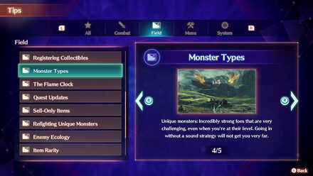 Xenoblade 3 - Unique Monsters