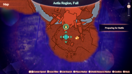 Preparing for Battle Zoomed In Map