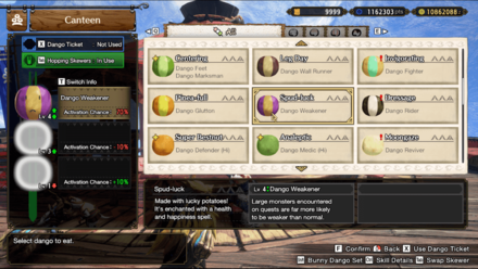 MH Rise Sunbreak - Eat Dango to Get Moxie