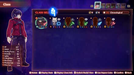 XC3 - Changing classes