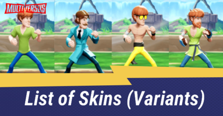 MultiVersus - List of Skins (Variants)