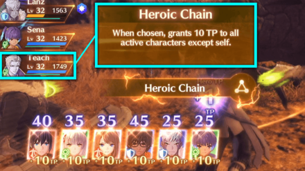Xenoblade Chronicles 3 - Special Hero Bonuses