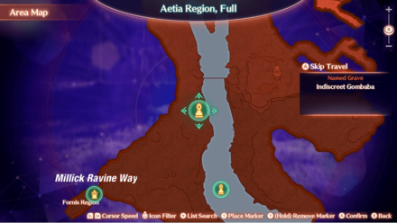 Xenoblade 3 - Indiscreet Gombaba Map Location