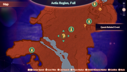 Farewell Melody Zoomed In Map