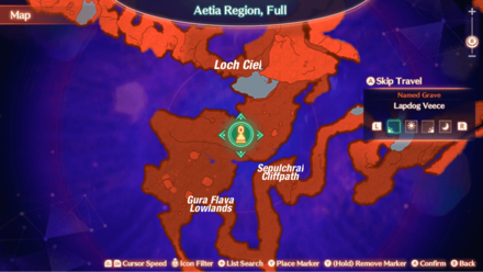 Xenoblade 3 - Lapdog Veece Map Location