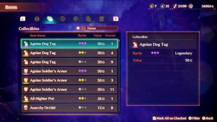 Collectibles have various purposes