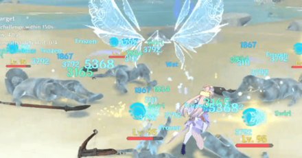 Genshin - Frozen and Swirls