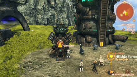 Find Fabricators in the overworld