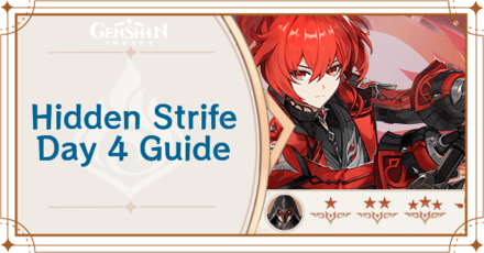 Genshin Impact - Hidden Strife Day 4 Guide