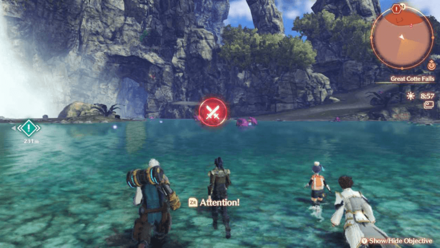 Xenoblade Chronicles 3 - Skirmish Indicator