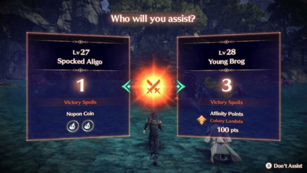 Xenoblade Chronicles 3 - Choose a Side in Skirmishes