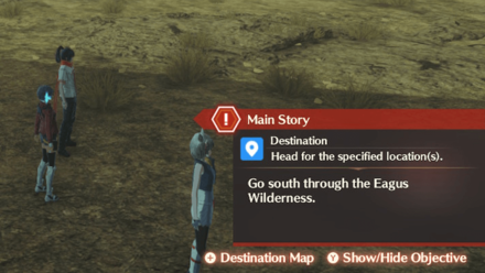 Xenoblade 3 - Quest Display Menu