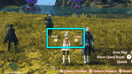Xenoblade Chronicles 3 - Switch to a Healer in Combat