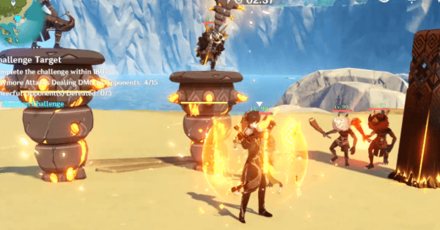 Genshin - Hidden Strife Day 5 - destroy samachurl towers