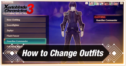 Xenoblade Chronicles 3 - How to Change Outfits