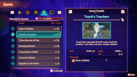 Xenoblade Chronicles 3 - Do Side Quests