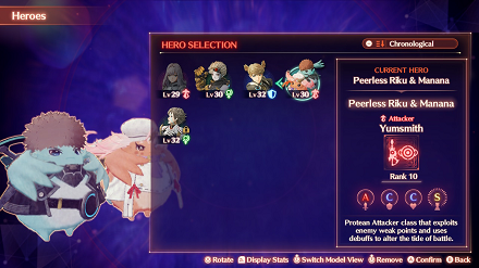 Hero Classes are Unlocked when Heroes are recruited
