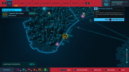 Spider-Man Remastered - Together But Alone Map