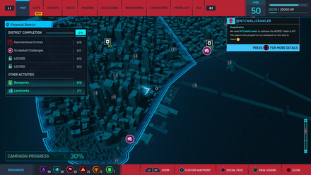 Spider-Man - Humanitarian Aid Map